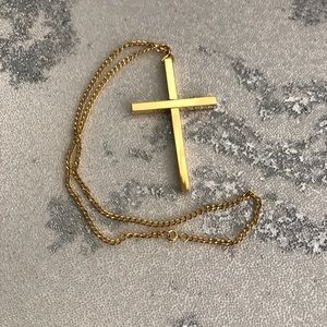 Gold Cross Necklace